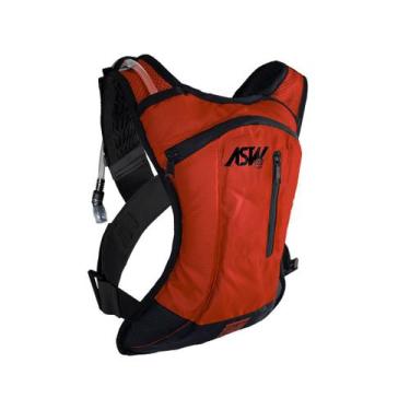 Imagem de Mochila Hidratação 2L Bolsa Ciclismo Asw Tank Bike MTB, Vermelho