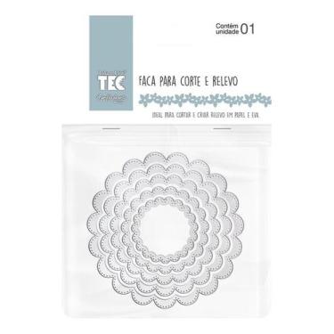 Imagem de Faca para Corte Relevo Gd Circulo Doily Toke e Crie