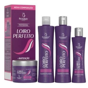 Imagem de Kit Capilar Loiro Perfeito Matizar e Hidratar - Bio Instinto