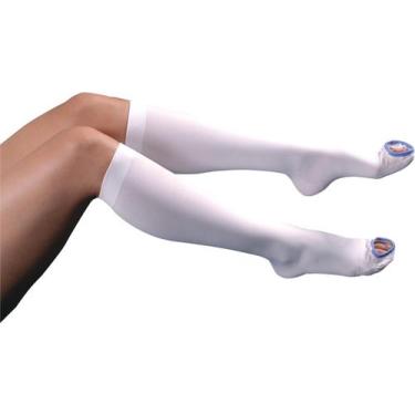 Imagem de Meia 3/4 Anti trombose AES VENOSAN, Branco, P