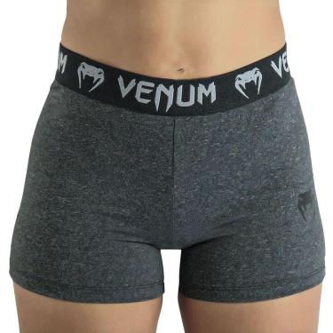 Imagem de Short Feminino Venum Elegant Cinza Dark-Feminino