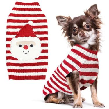 Imagem de Petcare Suéter de Natal para cães de estimação roupas de festivais quentes para o inverno para cães pequenos e médios gatosPETCARE XXL
