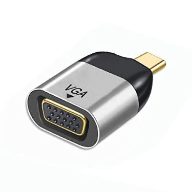 Imagem de xiwai Conversor tipo C para VGA adaptador de monitor USB-C 1080p 60hz para tablet, telefone e laptop