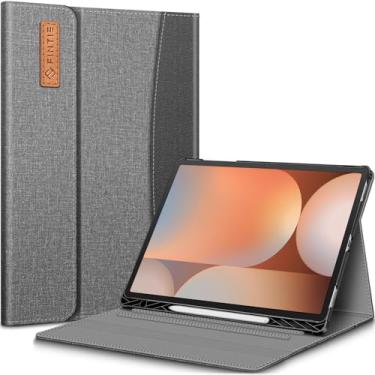 Imagem de FINTIE Capa para Samsung Galaxy Tab S10+ Plus/S9 FE+ Plus/Galaxy Tab S9+ Plus de 12,4 polegadas com suporte de caneta S integrado, carteira de vários ângulos com bolso hibernar/despertar automático,