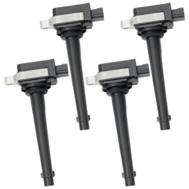 Imagem de N51WSTAR Conjunto de 4 pacotes de bobina de ignição compatíveis com McLaren 12C 625C 650S 675LT P1 540C 570GT 570S 600LT 720S GT 3.8T 4.0T V8 para NISSAN MARCH SENTRA TIIDA 1.8L L4 para 22448-ED8000T