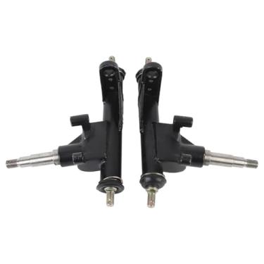 Imagem de Substituição do Eixo do Suporte de Kart, 2 Peças de Juntas de Direção Universais, Flanges do Cubo do Eixo Roda, Compatível Com ATV, Conjunto Esquerdo e Direito, Instalação
