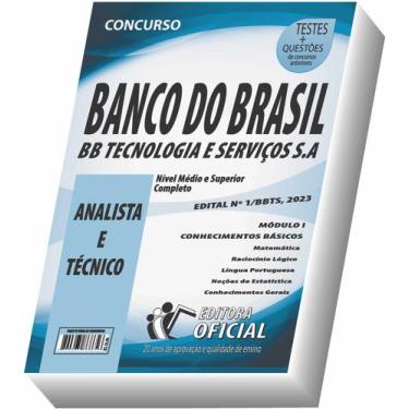 Imagem de Apostila Banco do Brasil - BBTS - BB Tecnologia e Serviços - Analista 