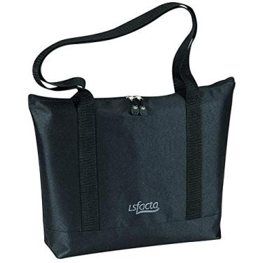 Imagem de Pasta Feminina Tote Bag PA5001, LS Bolsas, Preta, 40 x 31 x 10 cm