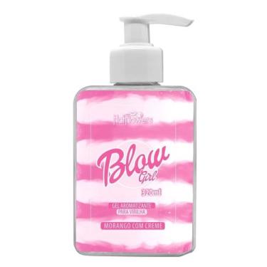 Imagem de Blow Girl Gel Aromatizante Beijável Para Virilha 320ml Hot Flowers