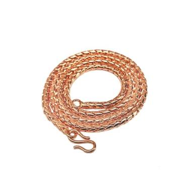 Imagem de SHINDE EXPORTS Colar de cobre puro, corrente de pescoço hasli para mulheres, Medium, Cobre, Sem Pedra Preciosa