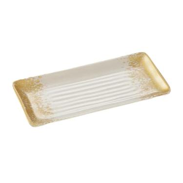 Imagem de Prato retangular de restaurante de churrasco, imitação de porcelana hot pot prato de acompanhamento-WKP012