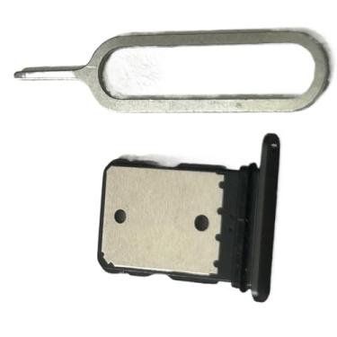 Imagem de zhxchzhi Suporte para cartão SIM OEM + pino compatível com Google Pixel 9 Pro Fold Parts preto