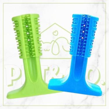 Imagem de Escova de Dentes Pet Mordedor Dental Interativo para Cachorros Todos o