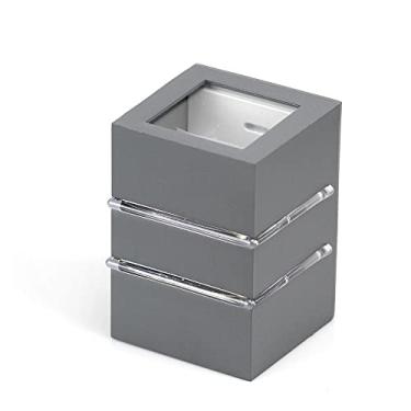 Imagem de Arandela Germany Flip 2 Aletas 2 Fachos G9 Bivolt Cinza