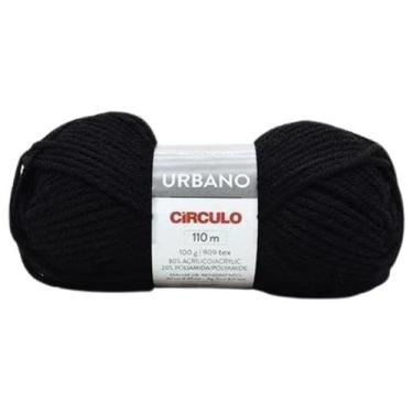 Imagem de Novelo de Lã URBANO- 100g - Circulo, 8990 - PRETO