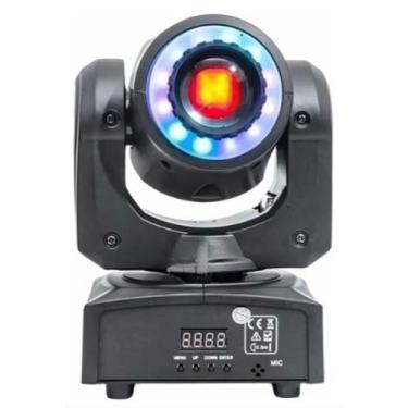 Imagem de Moving Head Spot Led 60w 8 Cores + Fita Led 8 Desenhos Dmx