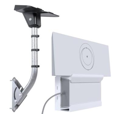 Imagem de Suporte Articulado de Parede Laje Telhado Compatível com Antena, Modem e Fonte Starlink 3ª Geração