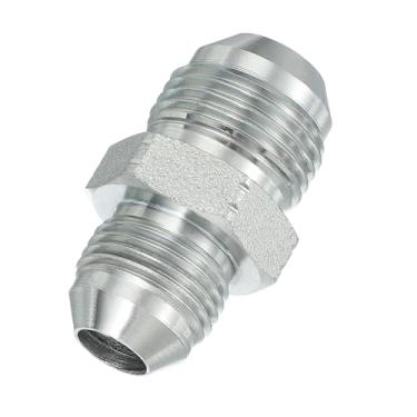 Imagem de PATIKIL Conectores hexagonais redutores adaptador de tubo macho 3/10.2 cm alargador 37° JIC x 7/20.3 cm BSPT adaptador reto macho, adaptador de bico redutor de encaixe de tubulação, encaixe hidráulico