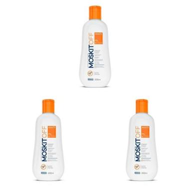 Imagem de Kit 3 Und Repelente Moskitoff Adulto 4 Horas De Proteção 200ml - Farma