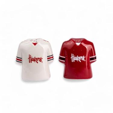 Imagem de The Memory Company | Licenciado NFL Team Jersey Salt n Pepper Shakers, University of Nebraska, Lincoln