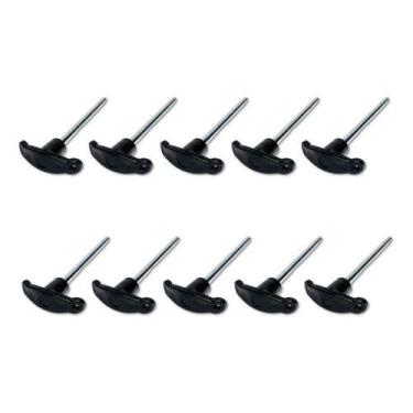 Imagem de Kit 10 Pinos De Carga P/ Bateria De Peso Academia Fitness - Mr. Fitnes