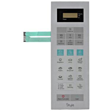 Imagem de Membrana teclado Para Microondas Panasonic Nnst 652w Style 28x10cm - O