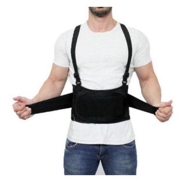 Imagem de Cinto Ergonômico Lombar Abdominal Coluna Cargas Pesadas Epi - DORTLER,