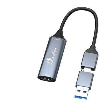Imagem de Placa de captura de vídeo USB 3.0 4K HDMI para USB Tipo-C Grabber gravação de transmissão ao vivo (USB 2.0)