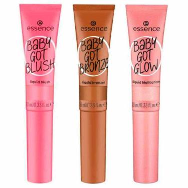 Imagem de Essence Baby Got Kit - Iluminador Líquido Rose and Shine + Blush Líqui