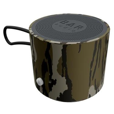 Imagem de Mini alto-falante portátil sem fio - BAR Audio by cellhelmet - Mossy Oak Bottomland Camo - Design de metal compacto e robusto - Bateria de longa duração e carregamento USB C