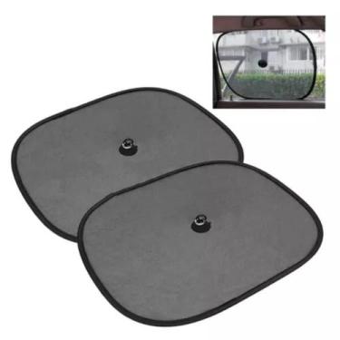 Imagem de Kit 2 Tela Protetora Solar Porta do Carro Tampa Sol - Home Goods