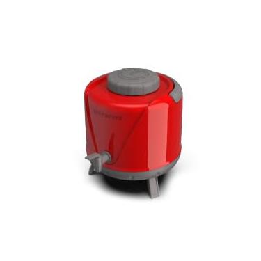 Imagem de Garrafa Térmica Botijão 5 de Litros com Torneira para Café água Suco Chá - Vermelho