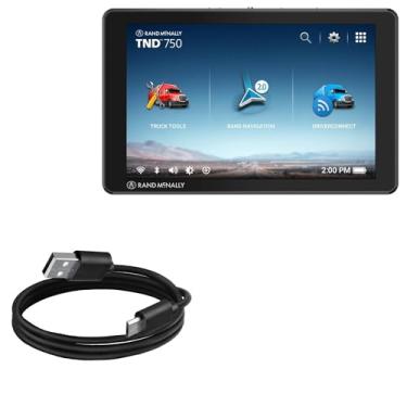 Imagem de Cabo BoxWave compatível com Rand McNally TND 750 (Cabo da BoxWave) - Cabo DirectSync Durável, Cabo de Carregamento e Sincronização para Rand McNally TND 750
