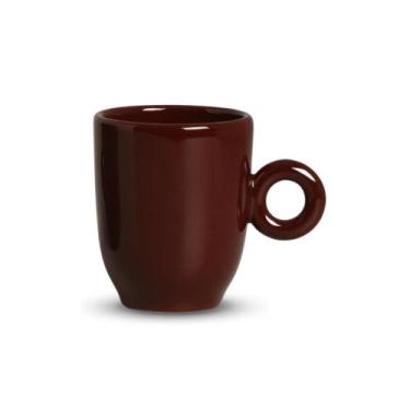 Imagem de Caneca Bojuda Colors 230mL - Cerâmica Regina, Marrom