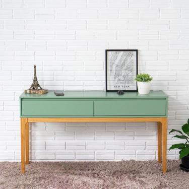 Imagem de Aparador 2 Gavetas Sálvia 140cm Bento Yescasa Sálvia/amêndoa