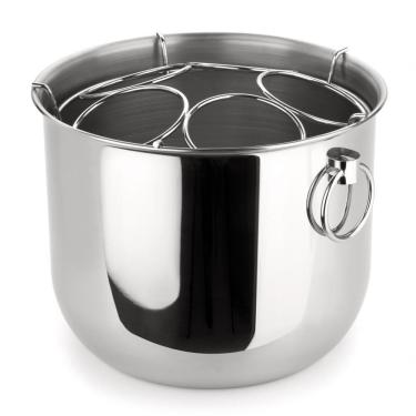 Imagem de Champanheira Grande Inox Grande 12 Litros Com Separador Divisor De Garrafas Destacável 5 Garrafas