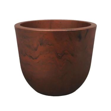 Imagem de Vaso Concept Redondo N2 Japi Aço Corten