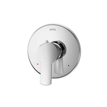Imagem de Acabamento Monocomando Para Chuveiro E Ducha Higiênica Docol Chess 935006 1-2" Cromado