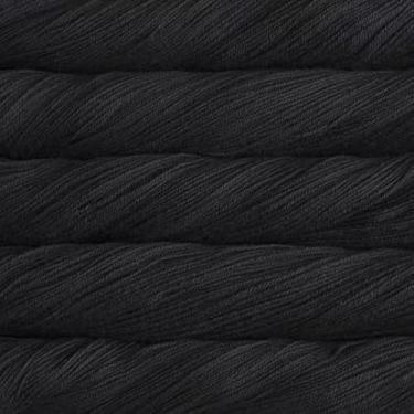 Imagem de Malabrigo Meia fio tingido à mão (195 - preto)