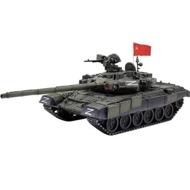 Imagem de NATEFEMIN 1:72 Scale Alloy Special Military Operations T-90A Main Battle Tank Model for Collection
