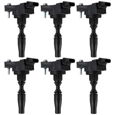 Imagem de N51WSTAR Pacotes De Bobinas Ignição Uf830 12666339 099700266 Gn10889 Conjunto 6 Compatíveis Com Gmc Acadia Canyon Chevrolet Blazer Camaro Colorado Buick Regal Cadillac Ats Ct5 Ct6 Cts Xt5 Xt6 3.0 3.