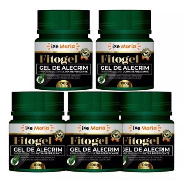 Imagem de Kit 5 Fitogel Gel de Alecrim Massagem Combate a Dor Muscular 