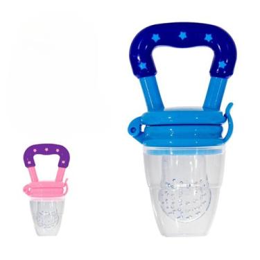 Imagem de Mordedor Infantil Introdução Alimentar Confiável Frutinha - Arts, Rosa