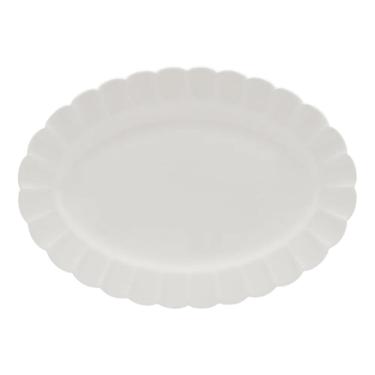 Imagem de Travessa Oval Em Porcelana Flora 41,5x29,5cm Oxford Camélia