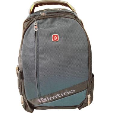 Imagem de Mochila Casual 18" Notebook Trava Cadeado Azul - Kimtino