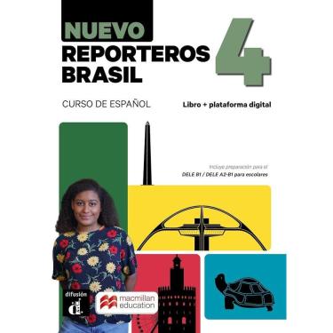 Imagem de Nuevo Reporteros Brasil 4 - Libro Del Alumno Con Plataforma Digital