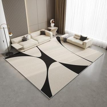 Imagem de Tapete leve, luxuoso e ultrafino de areia para sala de estar, quarto, cabeceira, hall de entrada e decoração de casa (100x200 cm (3,3x6,6 pés/CXS sem fiapos 11)