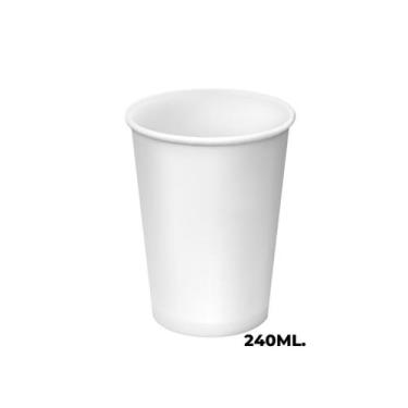 Imagem de Copo de Papel 240ml Talge C/300 Un  Ideal p/ Eventos, Escritórios e Be