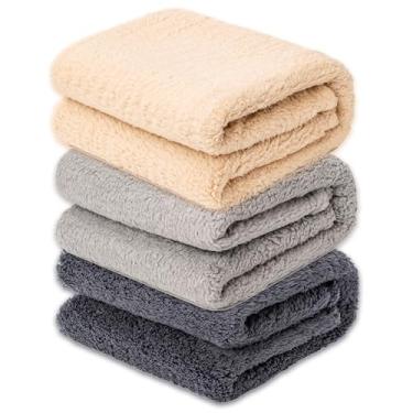 Imagem de Pacote com 3 cobertores, cobertor para cães, cobertor de gato, cobertor macio e quente para filhotes, cães pequenos ou gatinhos, gatos, cobertor felpudo de pelúcia para cama, sofá, viagem (61 x 45 x 3