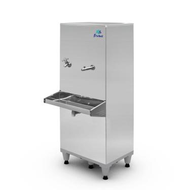 Imagem de Bebedouro Frisbel 50 Litros Industrial Inox RA05 – 220 Volts
